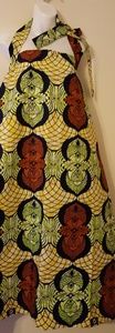 African fabric dress skirts
