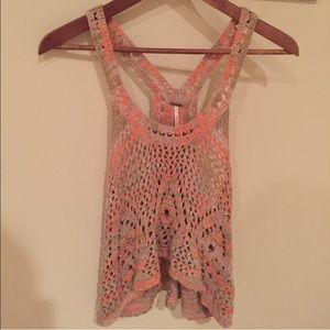 Free people woven tank top