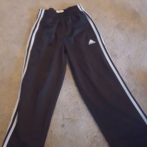 Adidas black track pants