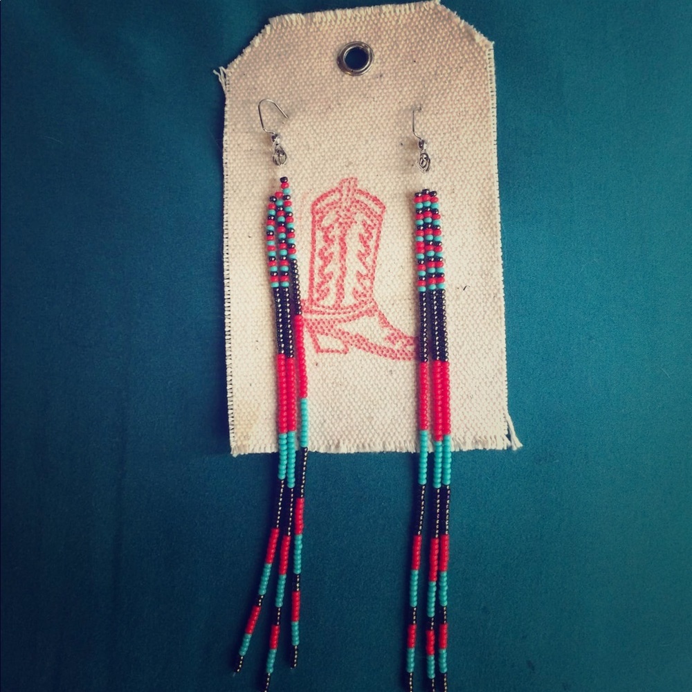 Handmade dangling earrings