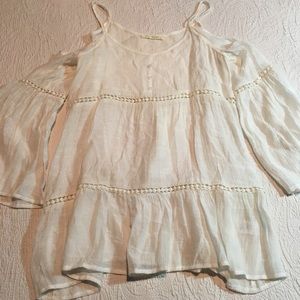 White off the shoulder blouse