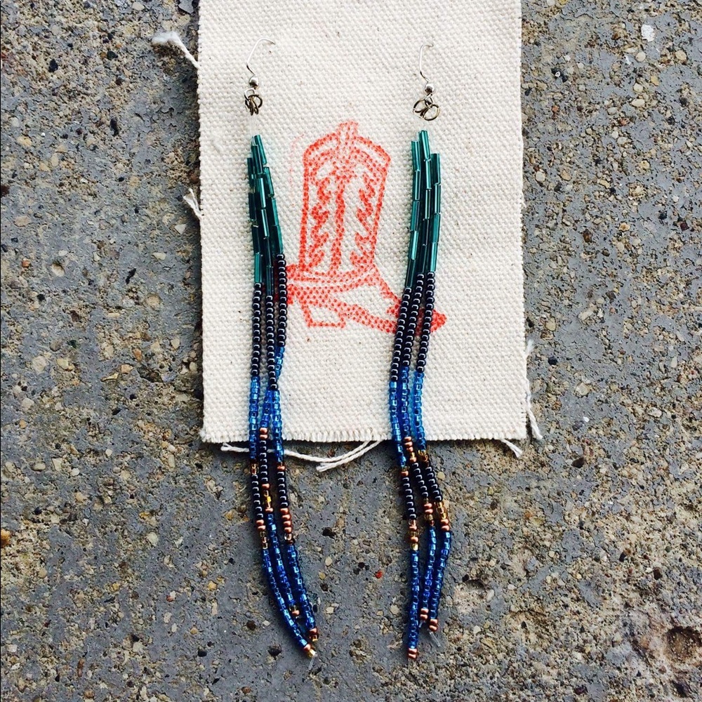Handmade dangling earrings
