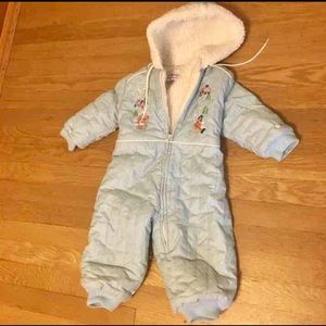 Toddler snow suit 2t