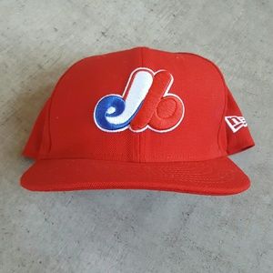 Montreal Expos Authentic Fitted Hat