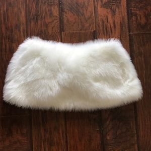 Faux fur wrap