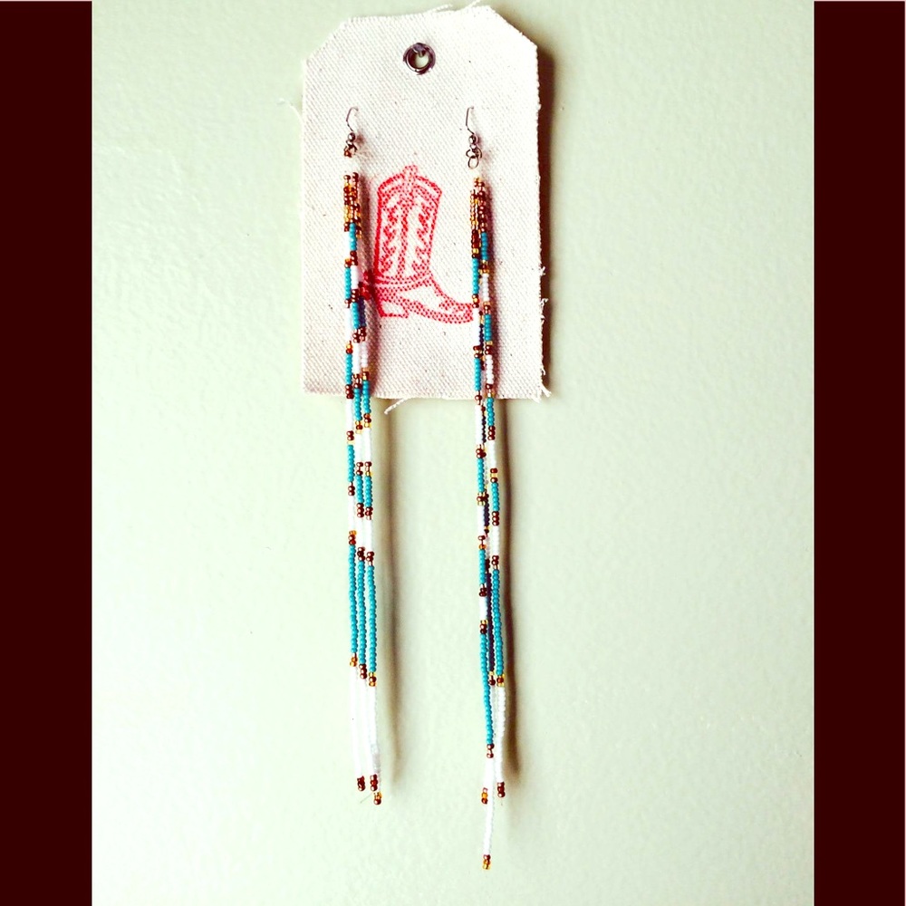 Handmade dangling earrings