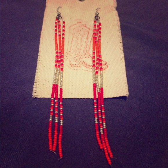 Handmade dangling earrings - Picture 1 of 1