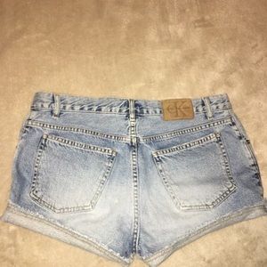 Calvin Klein jean shorts