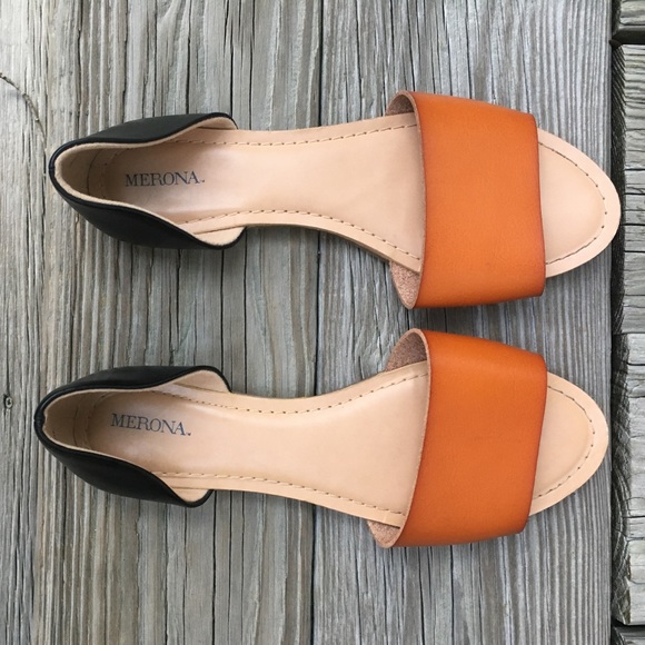 Merona Shoes - Tan & brown Merona sandals