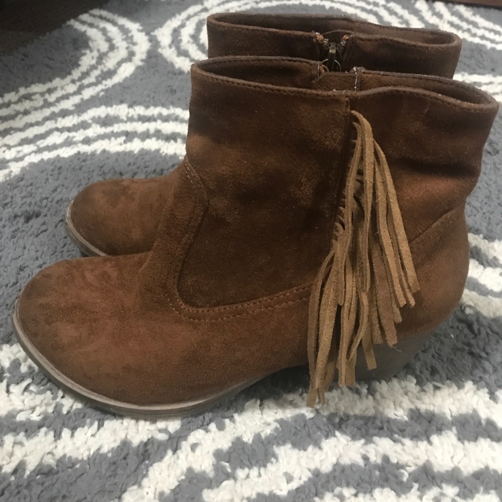 Fringe Ankle Boots!