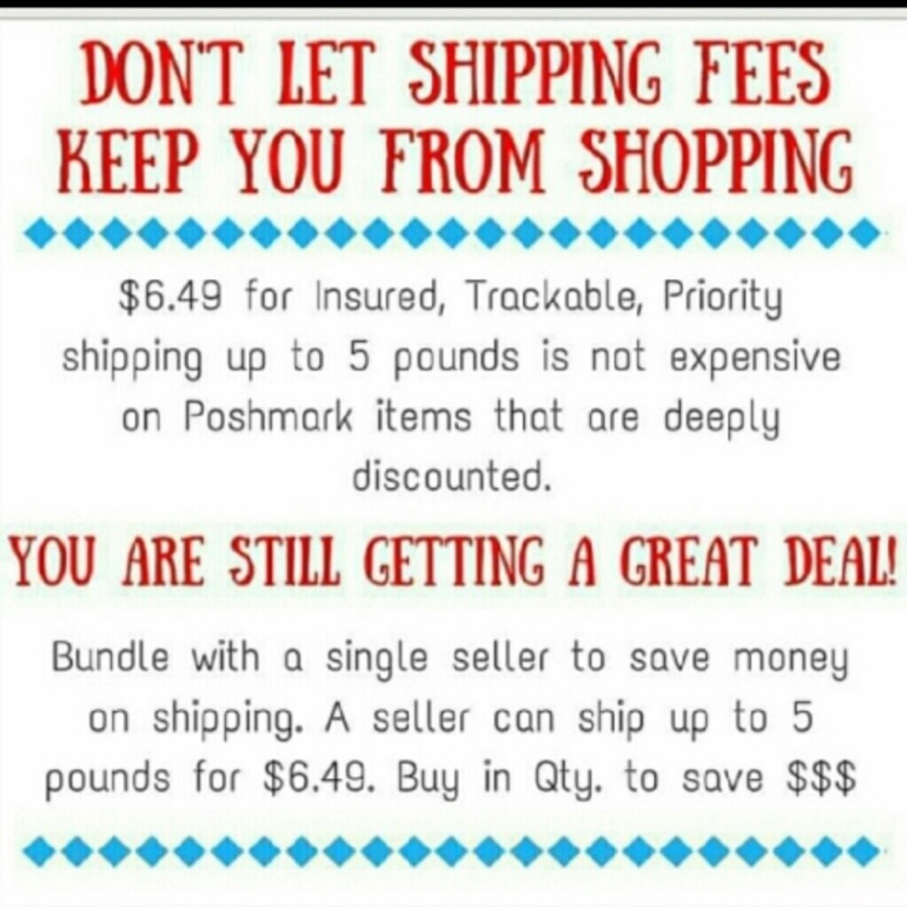 Shipping fees