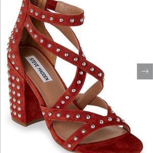Steve Madden studded heels. Size 7