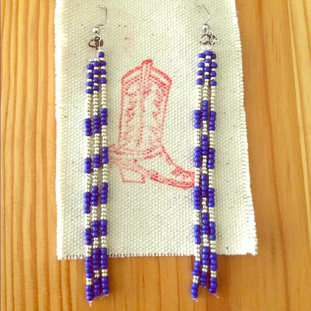 Handmade dangling earrings
