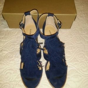 Lucky Brand "Leesha" sandals EUC