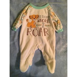 NWOT Disney Baby Lion King Fleece 3-6 Months