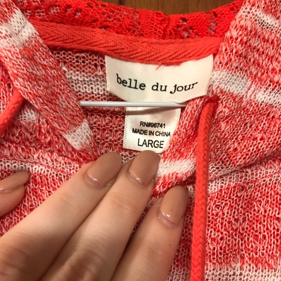 Lace Detail Hoodie - Picture 2 of 4