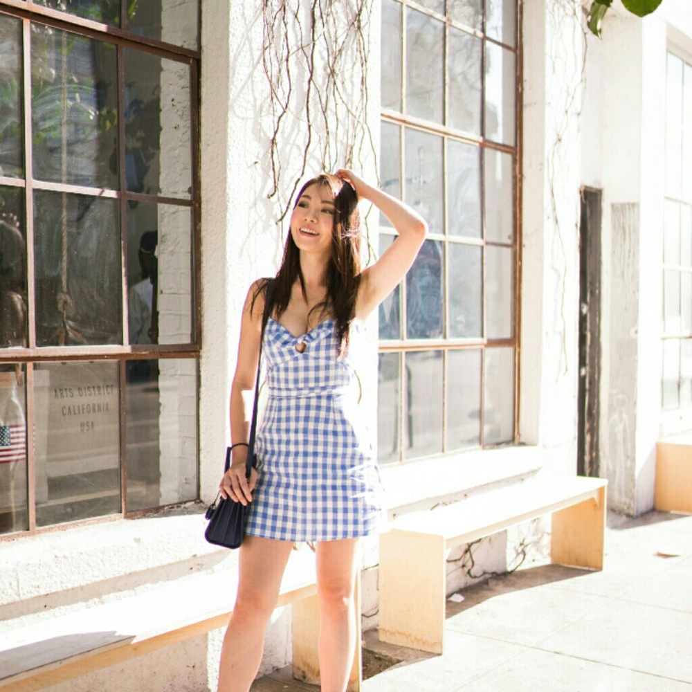 Daphne Gingham Dress - Picture 4 of 7