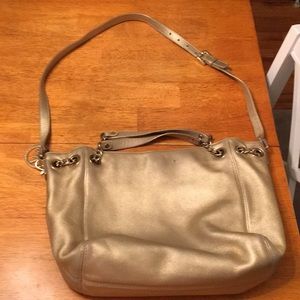 Michael Kors gold purse