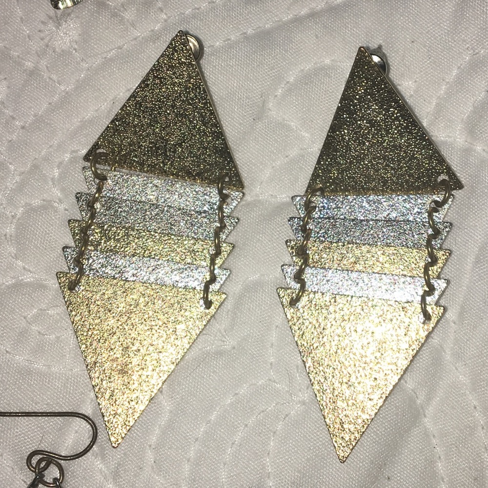 Baublebar gold dangle stud!