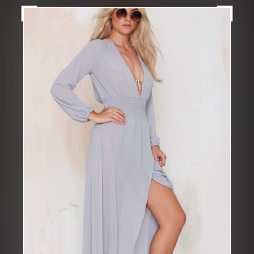 Chiffon dress from nasty gal