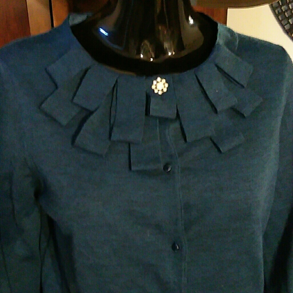 Ann Taylor's Button Down Sweater
