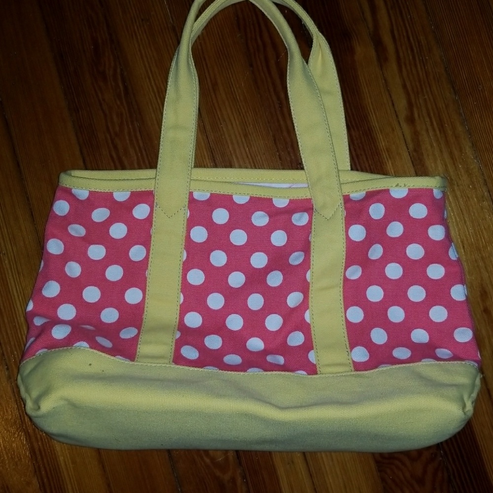 J. Crew Polka Dotted Tote!