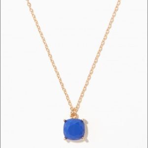 NEW blue square Pendant