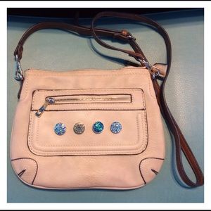 Ginger Snaps Beige Charlotte Cross Body Bag