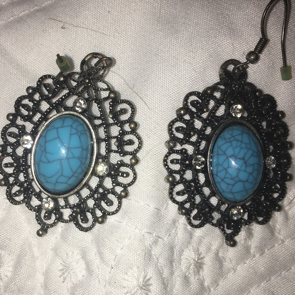 Turquoise earrings