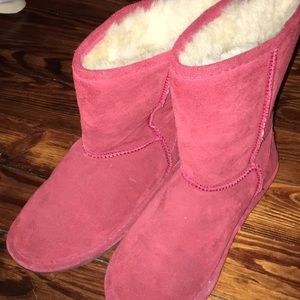 Red bear paw boots!!!!
