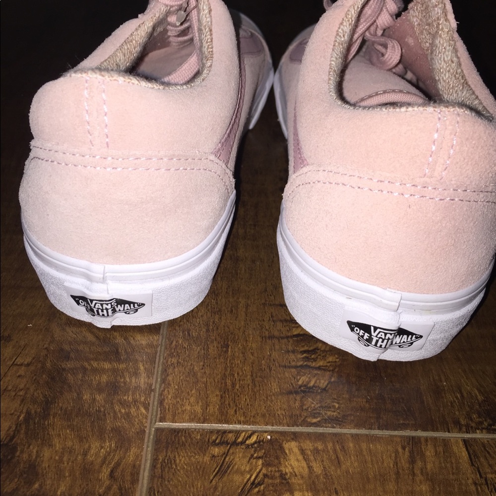 ***NEW*** Pink "Old Skool" Suede Vans - Picture 3 of 5