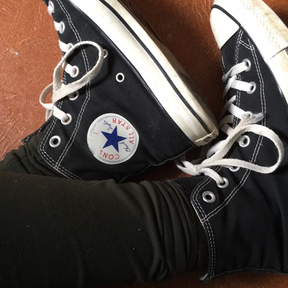Converse all star original black hi top