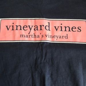 Vineyard Vines Classic Navy Long Sleeve Tshirt