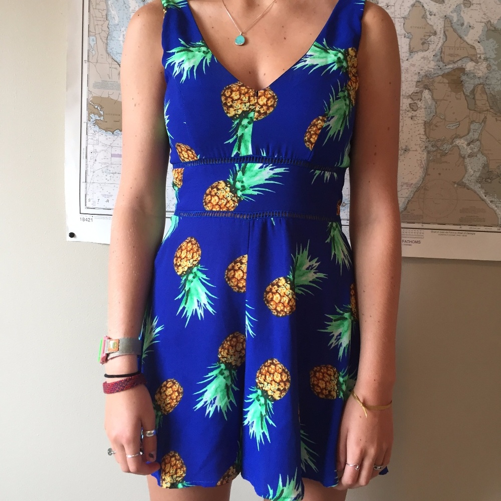 CUTE PINEAPPLE ROMPER