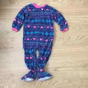 LAST CHANCE🐳Carter's fleece winter footie pajamas