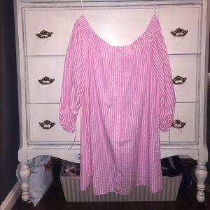 Zara button down dress