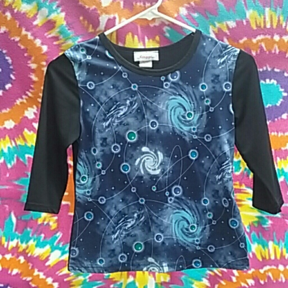 Girls Galaxy top