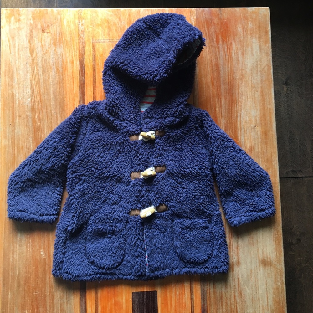 Baby Boden Furry Jacket