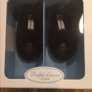 Infant Ralph Lauren shoes. Size 2