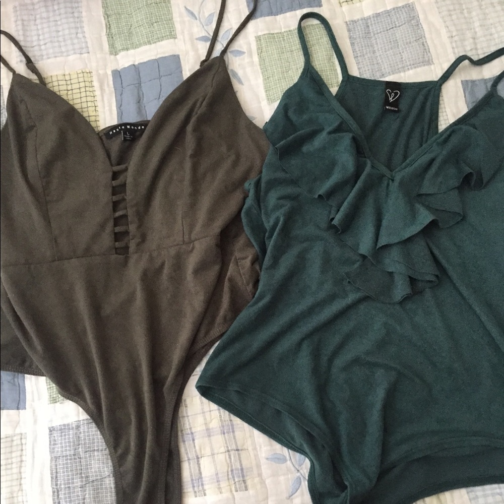 Full piece tops