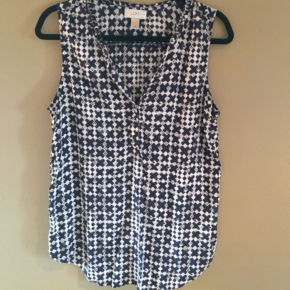 Loft Patterned Tank