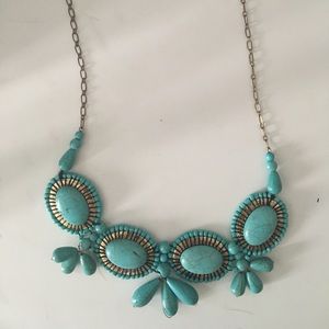 Turquiouse statement necklace