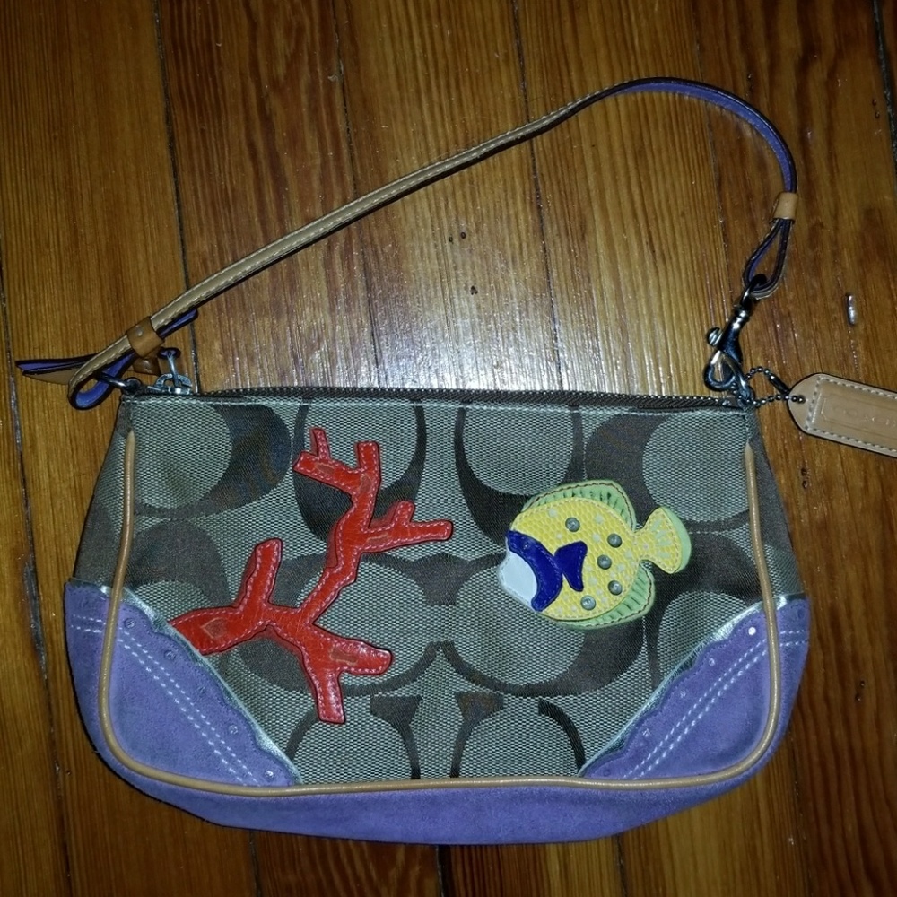 Rare Coach Fish Purse!