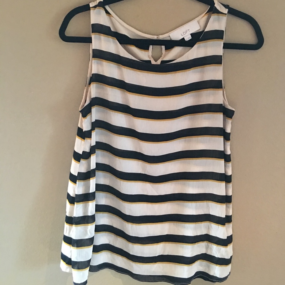 Loft Striped Tank