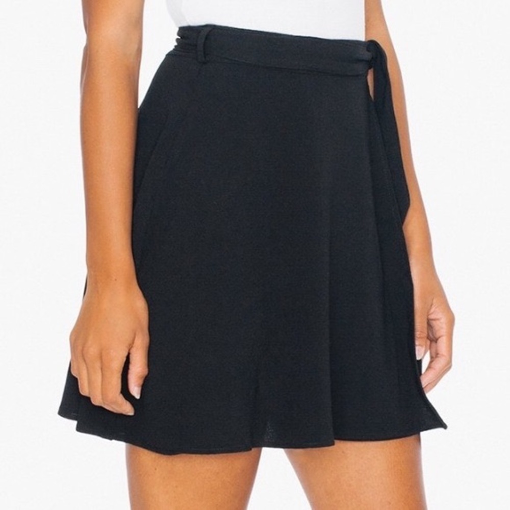 American Apparel Demi wrap skirt!