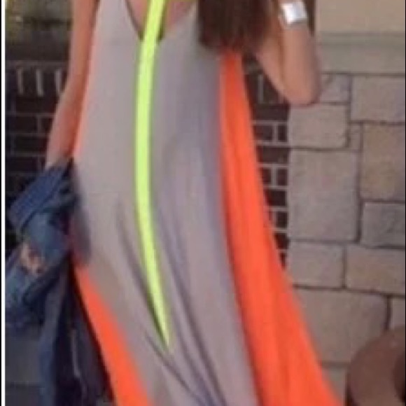 Gray/orange Maxi - Picture 3 of 4