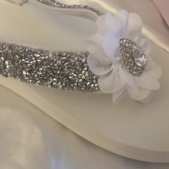 Bridal Bling Flip Flops - Picture 4 of 4
