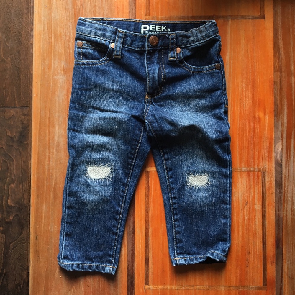 Kids Peek Skinny Jeans
