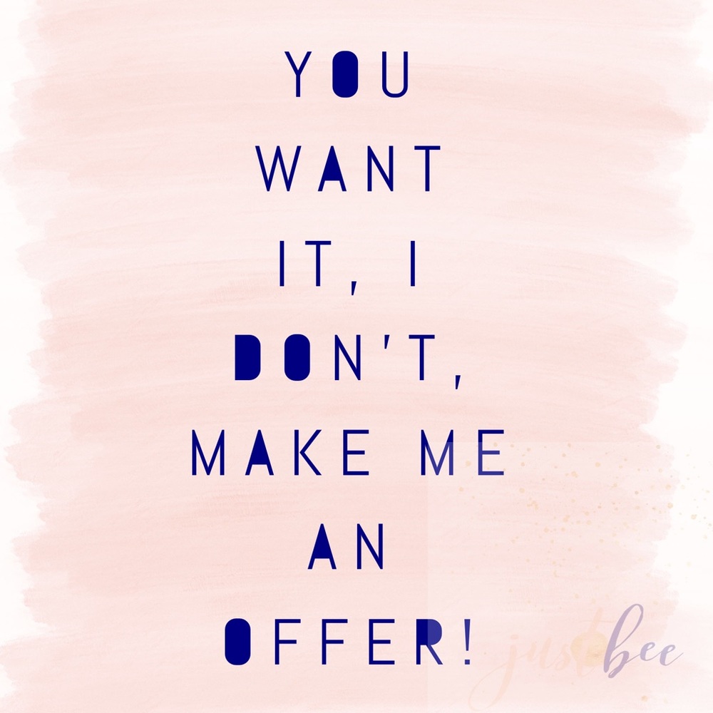 ✨Make me an offer! A reasonable offer! ✨