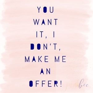 ✨Make me an offer! A reasonable offer! ✨